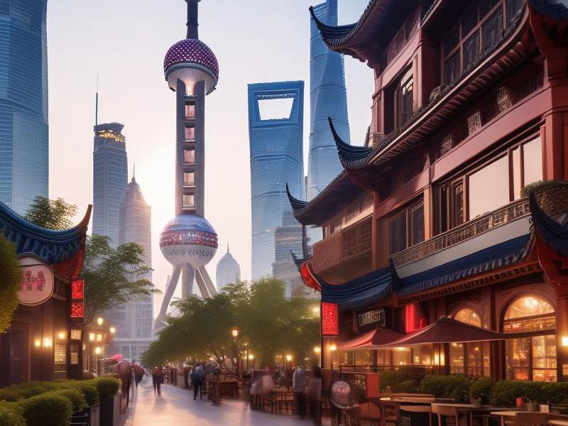Shanghai's Contemporary Beauty - A Blend of East and West