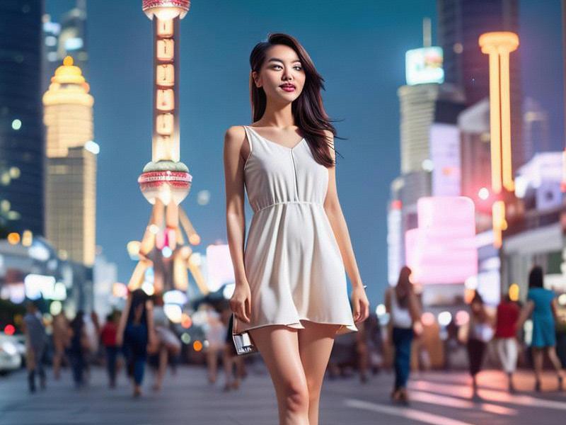 Shanghai Beauties: Reflecting the Glamour of the City