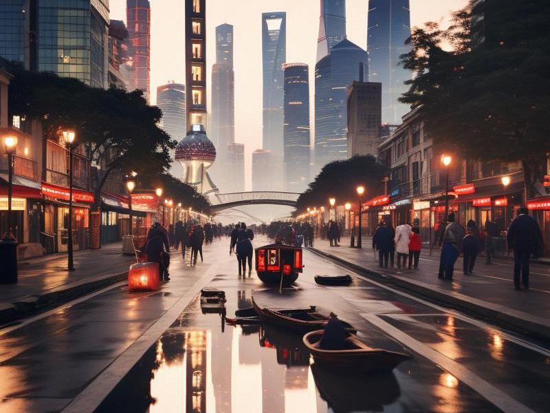 A Random Walk Through the Heart of Shanghai: Tales of a Dynamic City