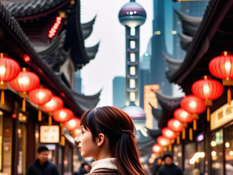 A Random Story of a Girl in Shanghai: Navigating the City's Modern Tapestry