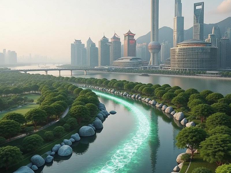 Quantum Canals & AI Gardens: Shanghai's Delta Metamorphosis