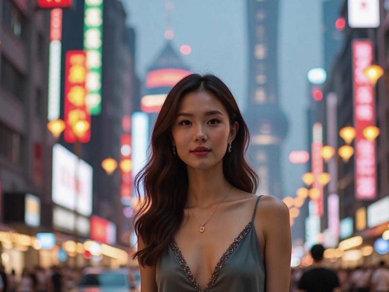 Shanghai's Digital Muse: Where Classical Elegance Meets AI-Enhanced Allure