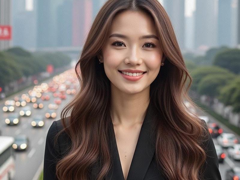 霓虹与素笺：上海女性的双重美学编码