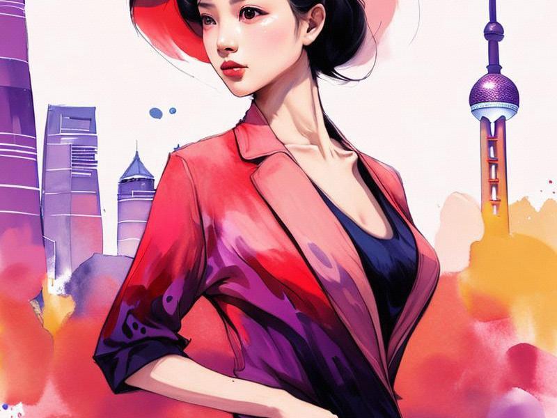 Shanghai's Elegant Ladies: A Glimpse into the Beauty and Sophistication of the City's Women