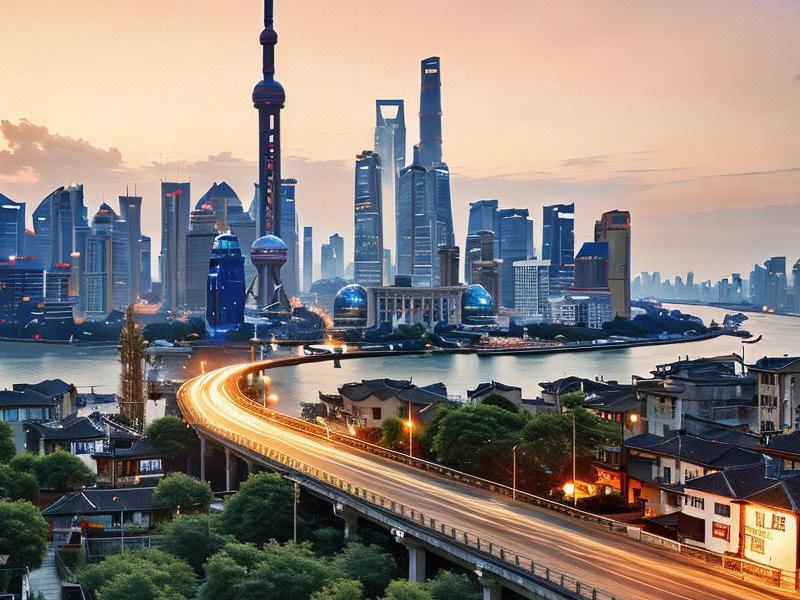 Shanghai and Its Surroundings: A Dynamic Confluence of Urbanization and Natural Beauty