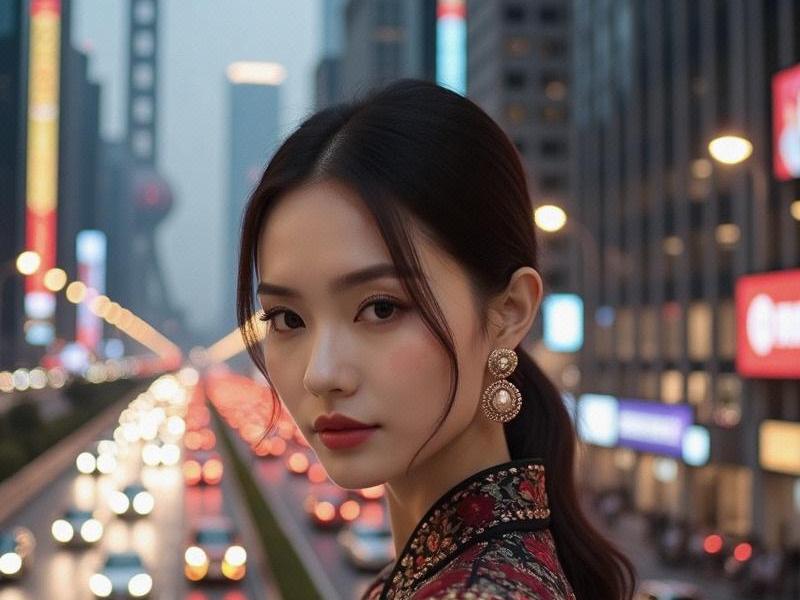 【上海女子图鉴：在咖啡香与梧桐影间绽放的都市玫瑰】