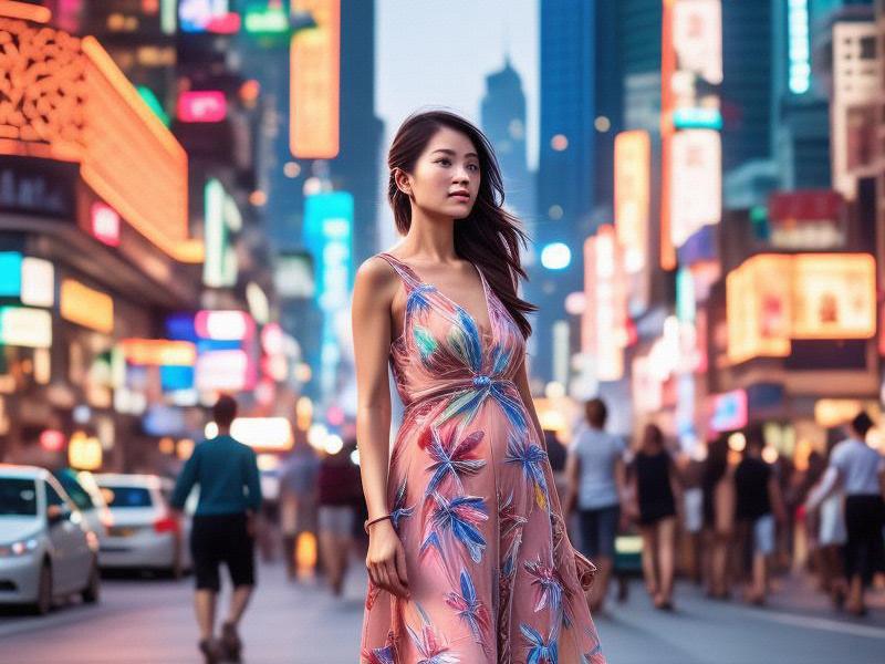 Shanghai's Glamorous Beauties: A Glimpse into the City's Elegant Elegance