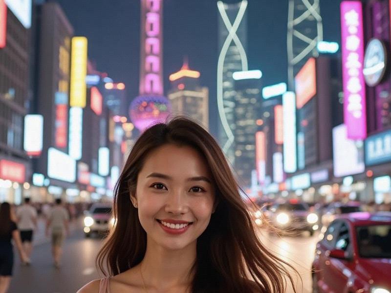 Shanghai’s Digital Muse: Where Ancient Elegance Meets AI-Crafted Glamour