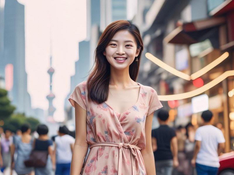 Shanghai's Elegant Ladies: A Glimpse into the Beauty and Sophistication of the City's Women