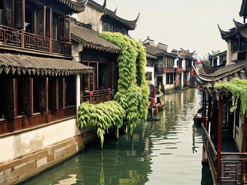 Shanghai's Hidden Gem: A Journey to the Beautiful Resort of Zhujiajiao Water Town