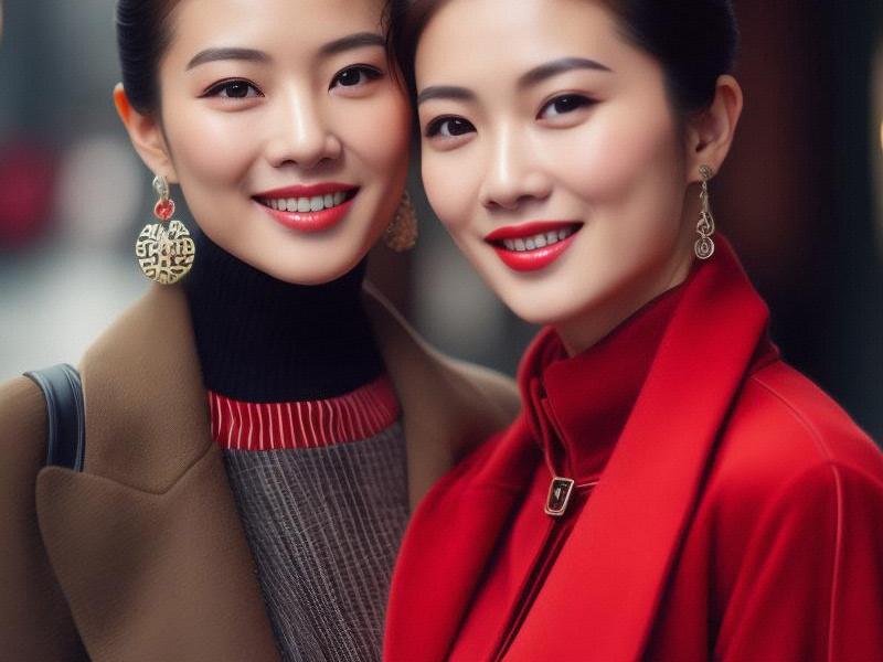 Shanghai's Elegant Ladies: A Glimpse into the Beauty and Sophistication of the City's Women