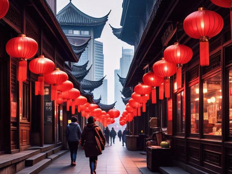 Shanghai's Unique Blend of Tradition and Modernity: A Journey Through the City's Random Wonders