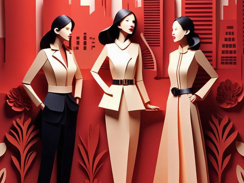 Shanghai's Elegant Ladies: A Glimpse into the City's Modern Feminine Charm