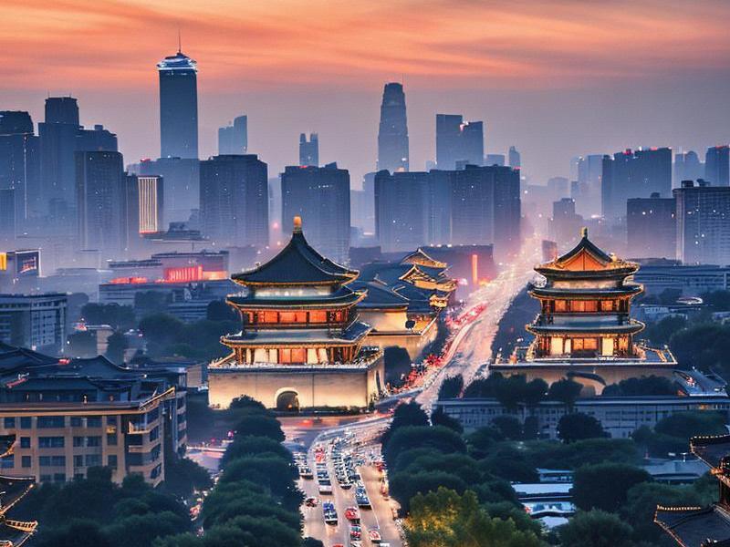 The Enchanting Xi'an and the Vibrant Surrounding Areas of Shanghai: A Journey Through History and Modernity
