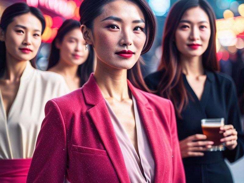 Shanghai's Elegant Ladies: A Glimpse into the Beauty and Sophistication of the City's Women