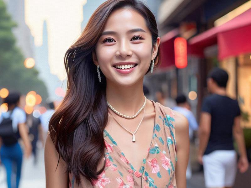 Shanghai Beauty and Style: A Modern Lady in the Big City