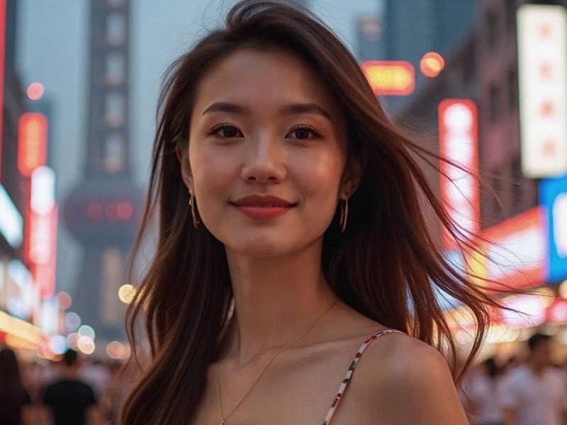 Silk and Algorithms: The Duality of Shanghai's Modern Beauties