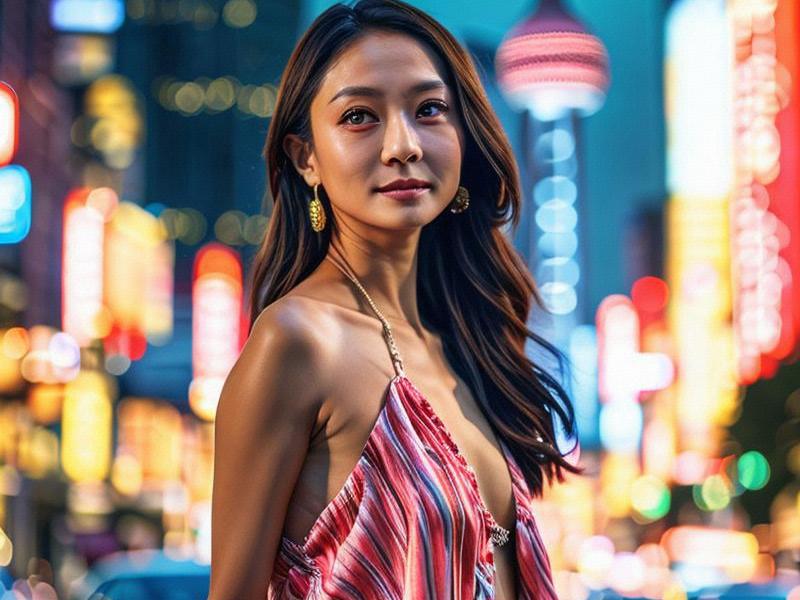 Shanghai's Elegant Ladies: A Glimpse into the City's Modern Charm