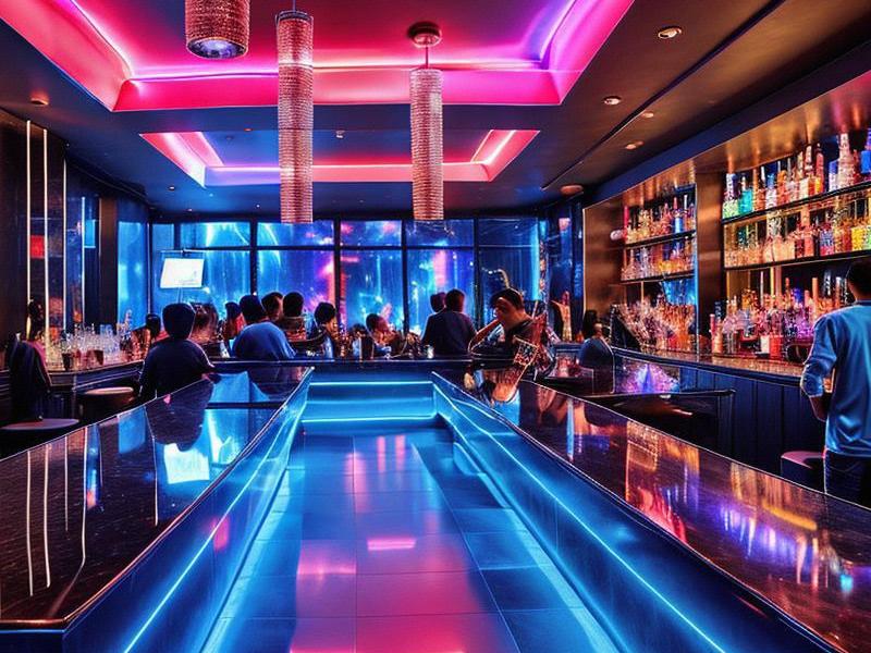 An Evening of Comfort and Entertainment at a Prestigious Shanghai Nightclub