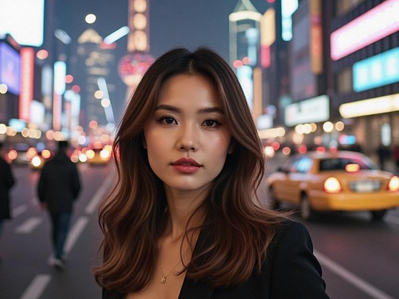 【霓虹与素笺：上海女性的双面叙事】