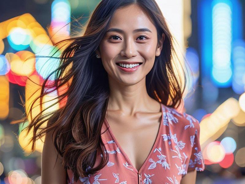 ```Shanghai's Elegant Ladies: A Glimpse into the Modern Feminine Grace in the City