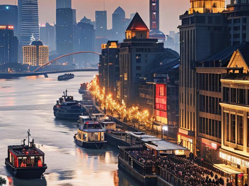 The Exotic Beauty of the Bund on Shanghai's Waterfront: A Blend of History and Modernity