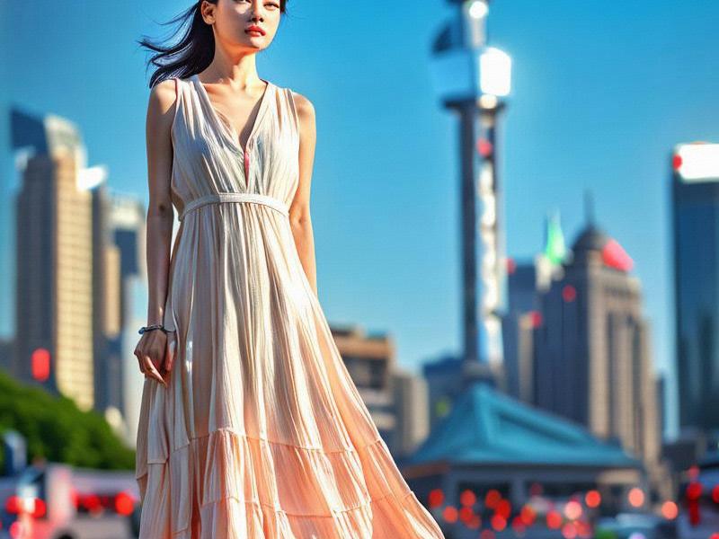 Shanghai's Modern Beauties Reflecting the Vibrancy of the City