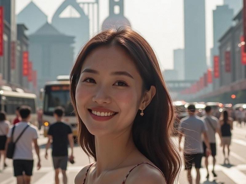 Shanghai’s Digital Muse: Where Ancient Elegance Meets AI-Crafted Glamour